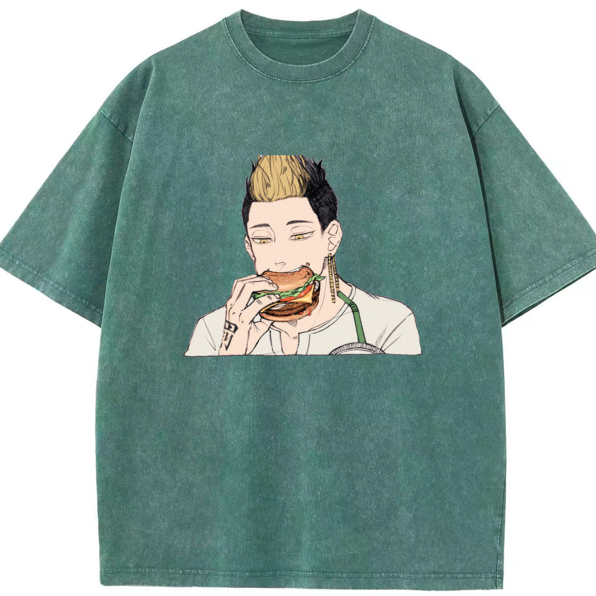 （画像用） 東京リベンジャーズ Tokyo Revengers 綿100% ヴィンテージ風 半袖Tシャツ（フロントプリント）